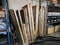 *Assorted Prefabricated Log Cabin Panels