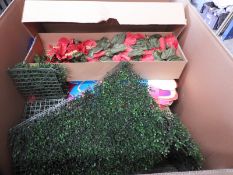 *Pallet Containing Assorted Artificial Foliage, Ca