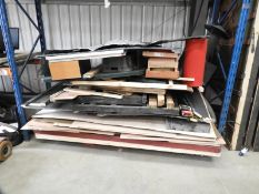 *Pallet of Various Prefabricated Plywood and MDF P