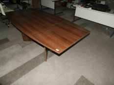 Meeting Room Table in Darkwood Finish 200x100cm