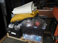 *Pallet Containing Assorted Christmas Decoration,