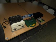 First Aid Kits, Two Slice Toaster, etc.