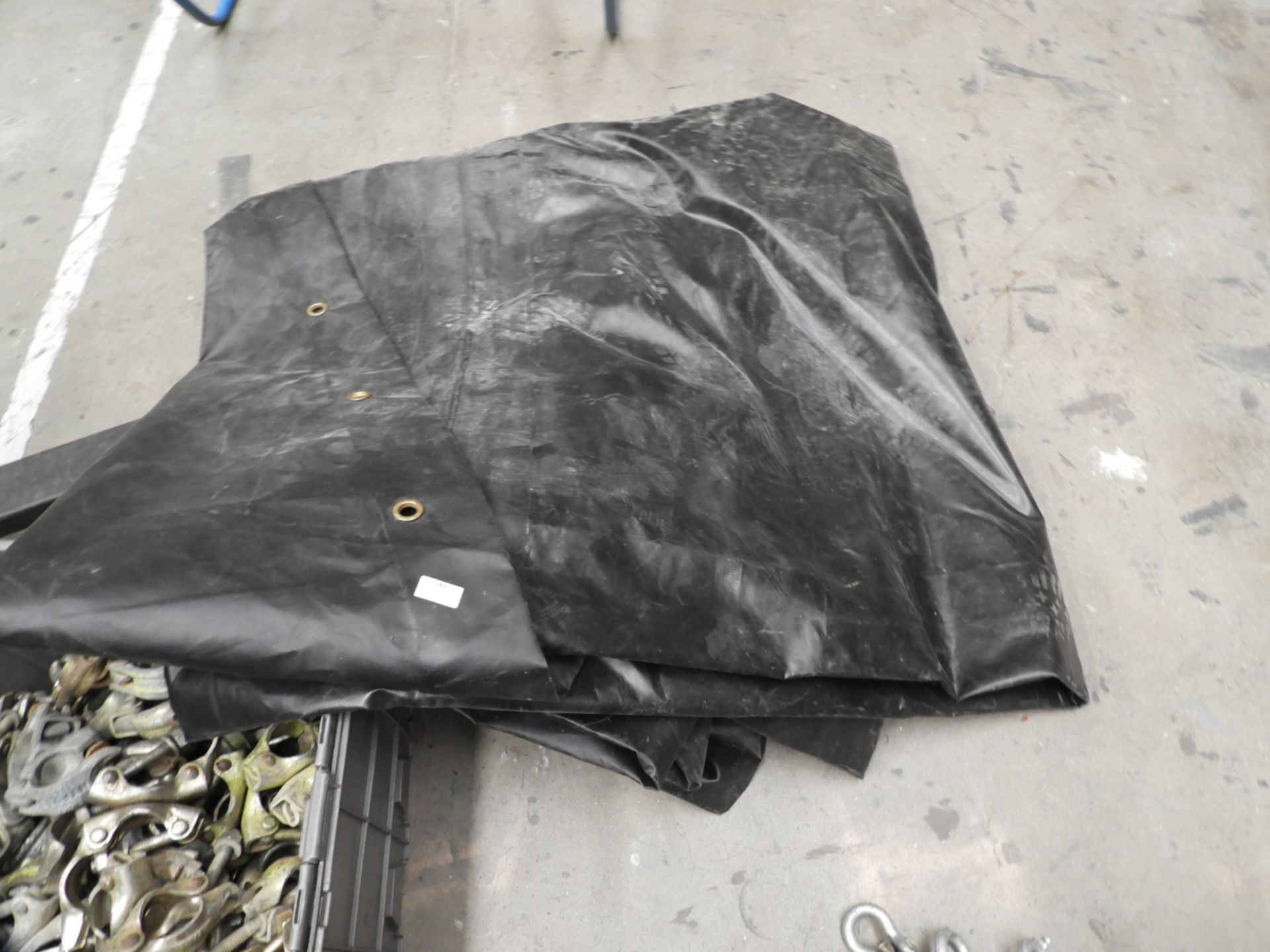 *Black Tarpaulin Sheet