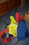 Quantity of Clothing Including Fluorescent Jacket,