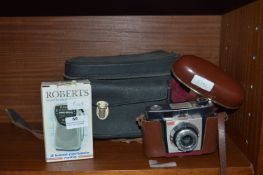 Roberts Radio and a Collection of Vintage Cameras,