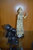 Pair of Eastern Figurines