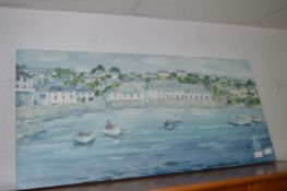 Canvas Print - Harbour Scene