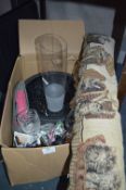 Box of Miscellaneous Items Including Draft Exclude