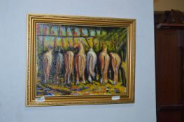 Oil on Canvas - Horse