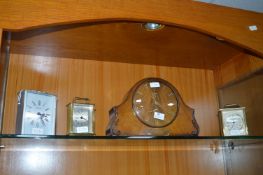 Mantel Clock and Three Carriage Clocks