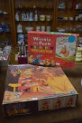 Winnie the Pooh Projector Game and Painter Patty Doll