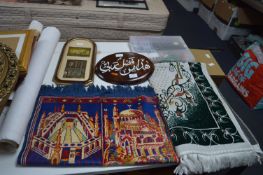 Quran and a Quantity of Eastern Textiles
