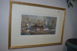 Limited Edition David Bell Print - Top Shed Kings