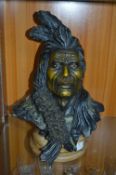 Native American Chief Bust