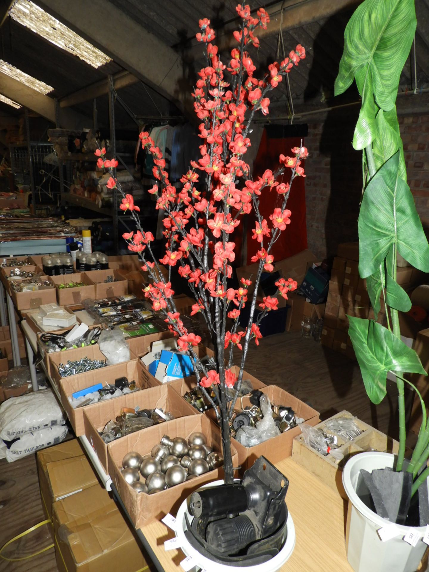 Artificial Blossom Tree In Pot