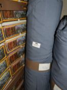 63m Roll of Blue Fabric
