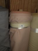 70" Roll of Pink Upholstery Cloth