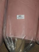 Roll of Pink Bed Sheet Material