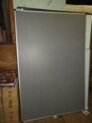 Large Nobo Grey Felt Pinboard