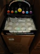 Box Containing 288 Colour Changing Keychain Ball L