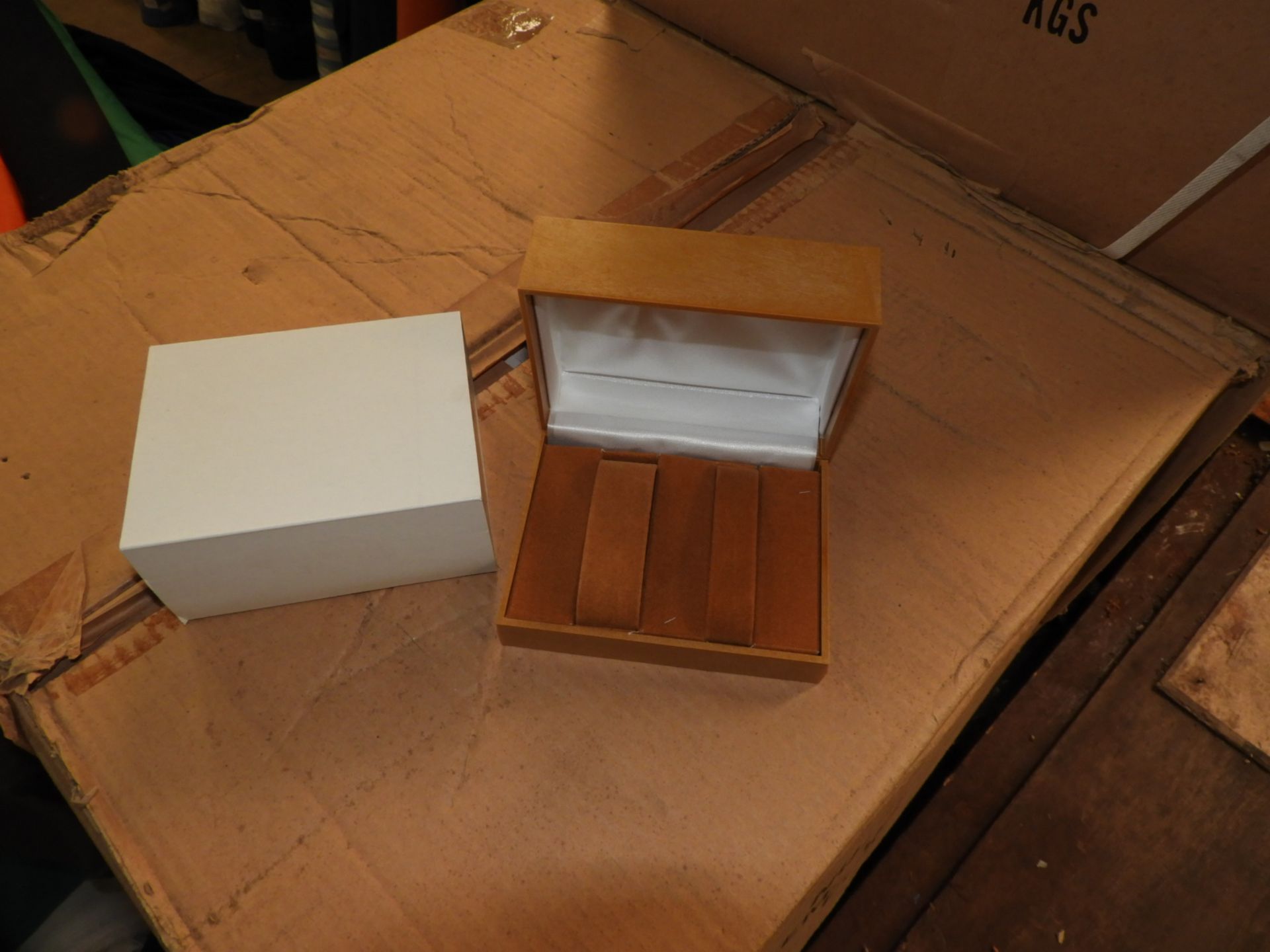 Box Containing 100 Watch Boxes
