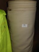70" Roll of Beige Upholstery Cloth