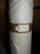 64m Roll of White Fabric