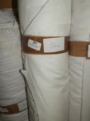 56m Roll of White Fabric