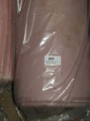 Roll of Pink Bed Sheet Material