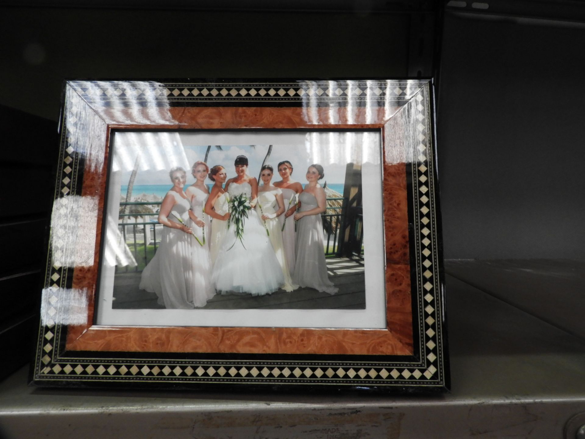 Six 5x7 Inlaid Photo Frames