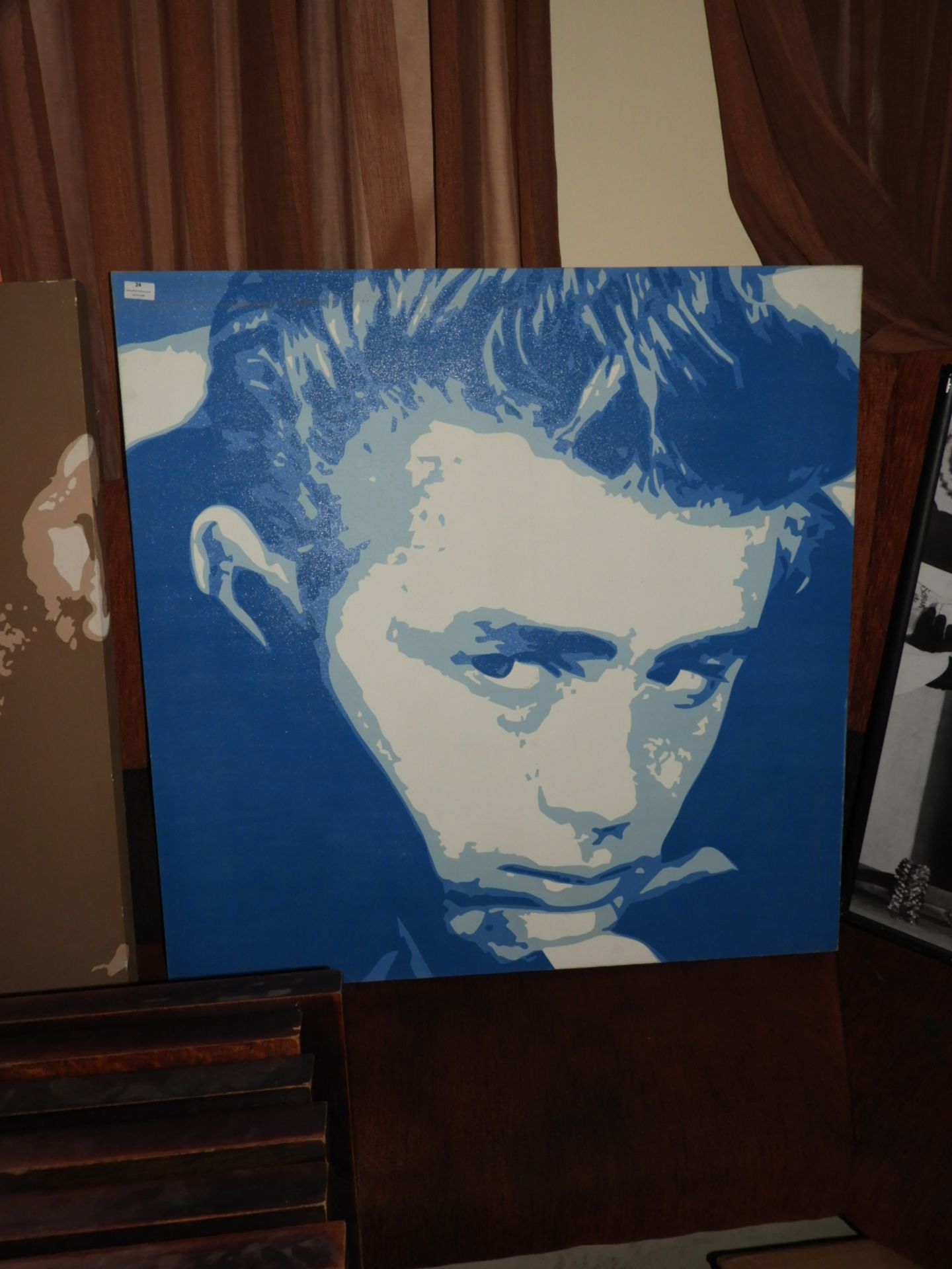 *Unframed Printed Canvas - James Dean