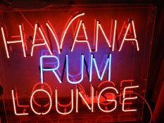 *Neon Sign - Havana Rum Lounge