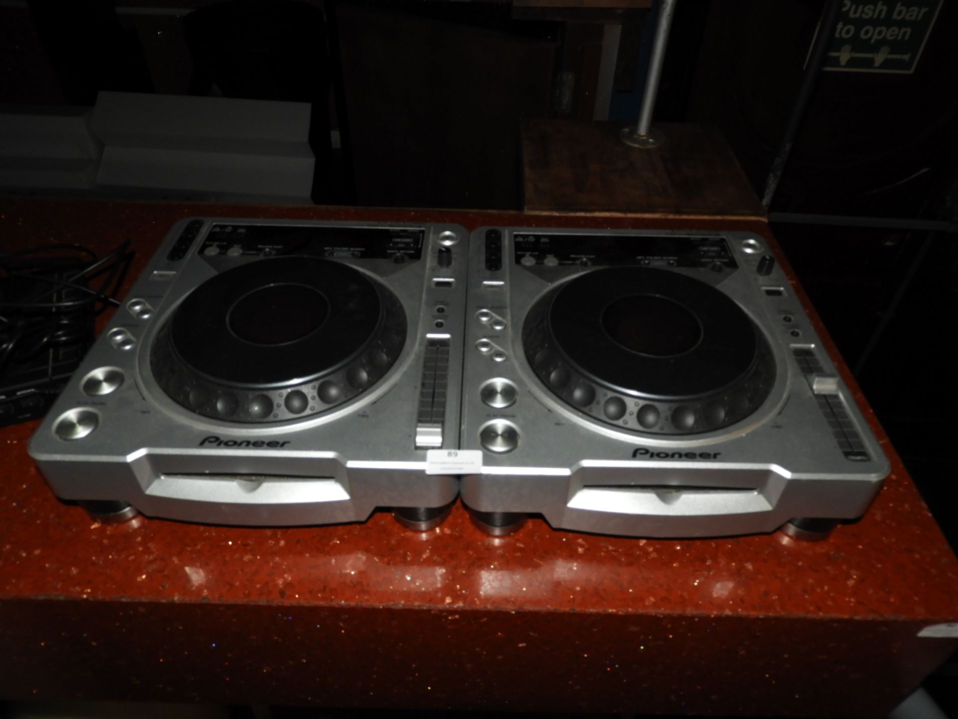 *Pioneer CDJ800 Mk.II Mixing Decks