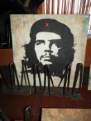 *Painted Board - Che Guevara