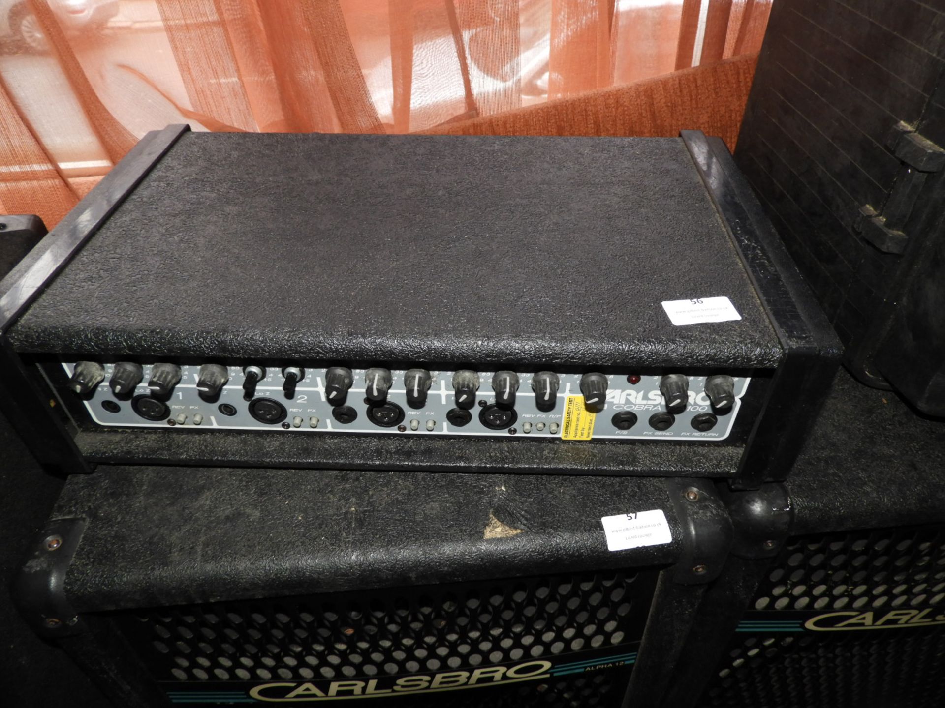 *Carlsbro Cobra PA100 Amplifier