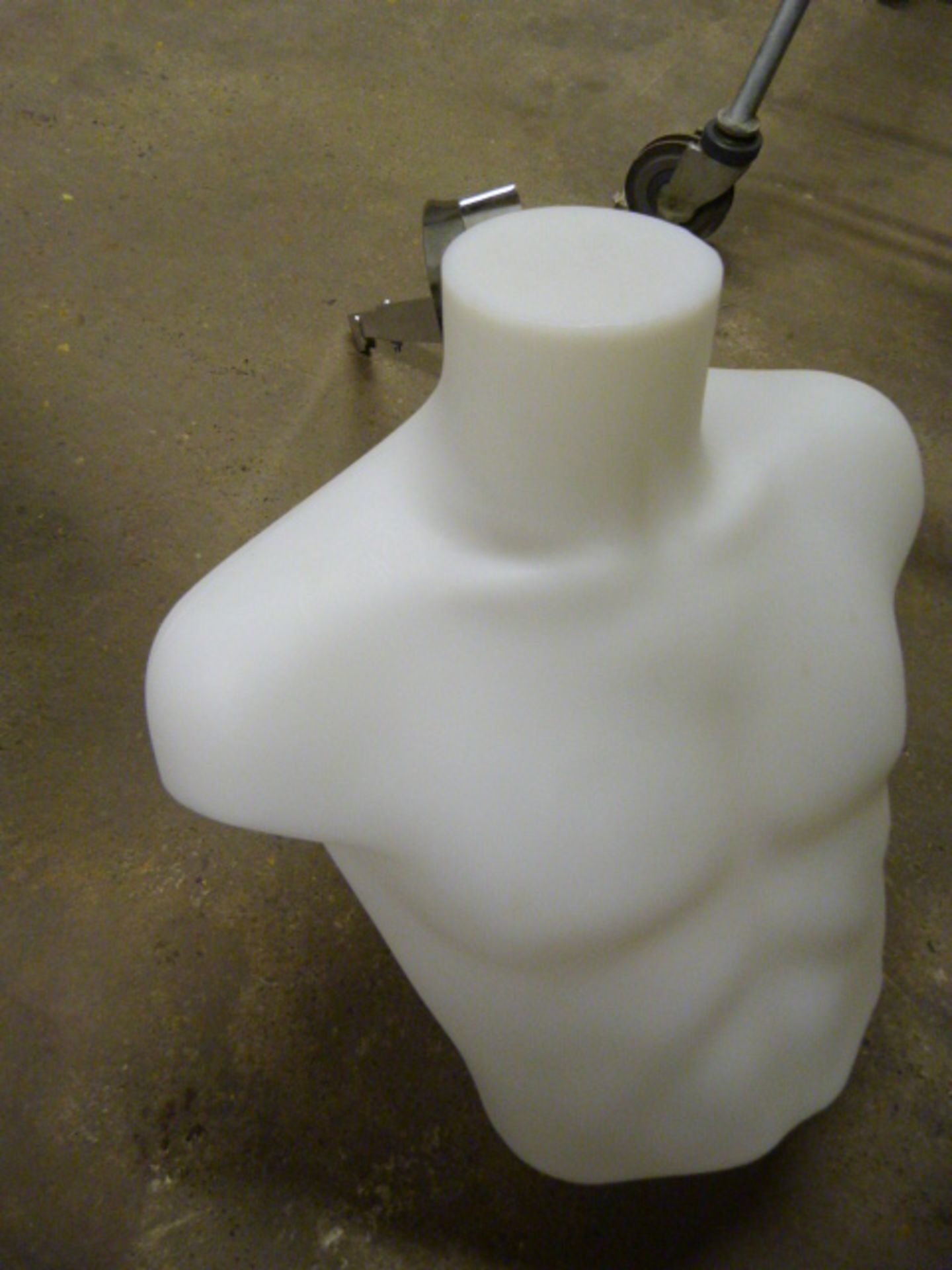 Male Mannequin Torso with Wall Bracket