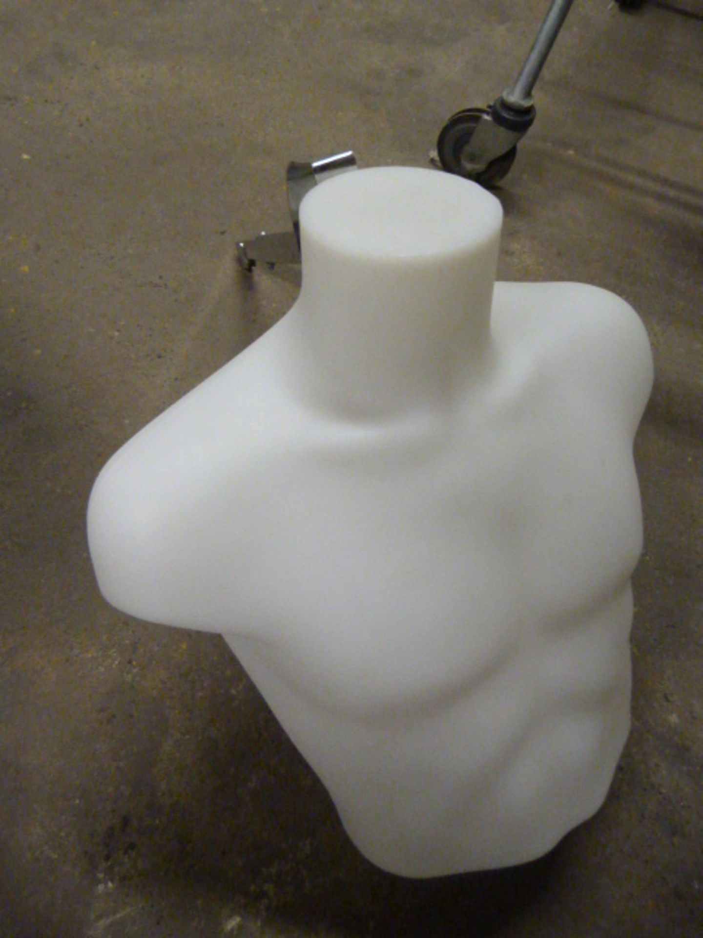 Male Mannequin Torso with Wall Bracket