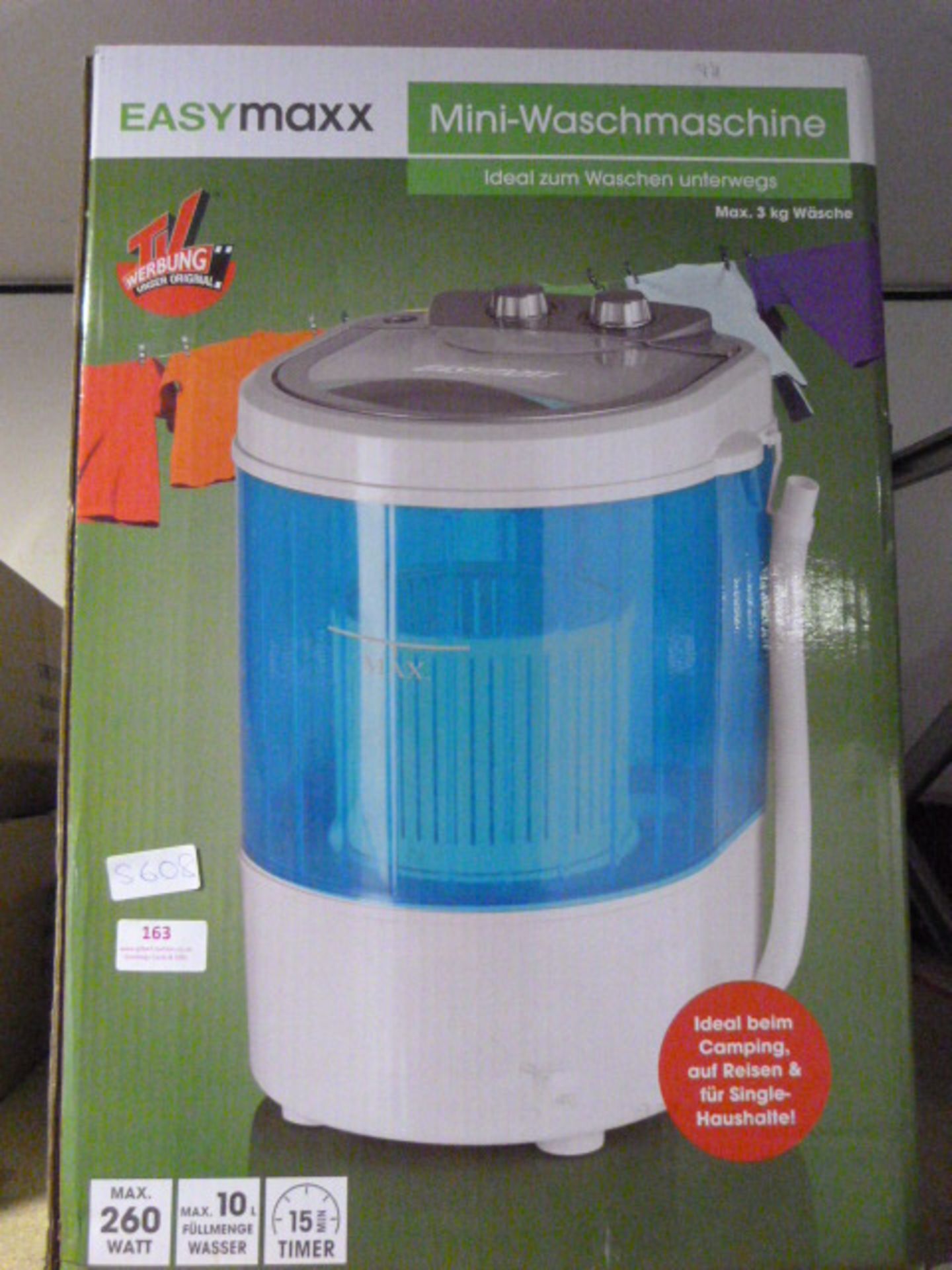 Easymaxx 3kg Mini Washing Machine