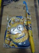 Minions Backpack and Umbrella