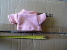 Box of 500 Small Baby Pink Jumper for Teddies and