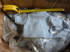 Box of 100 Large Baby Blue Jumper for Teddies and