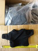 Box of 350 Medium Black Jumpers for Teddies and Do