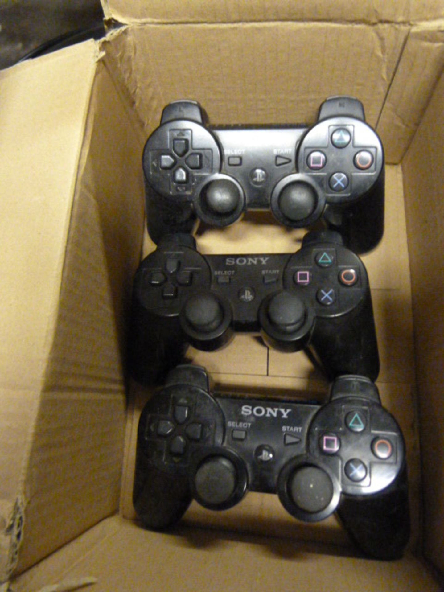 Three Sony Games Controls