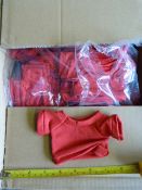 Box of 500 Small Red T-Shirts for Teddies and Doll