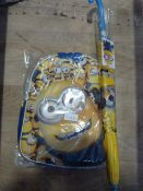 Minions Backpack and Umbrella