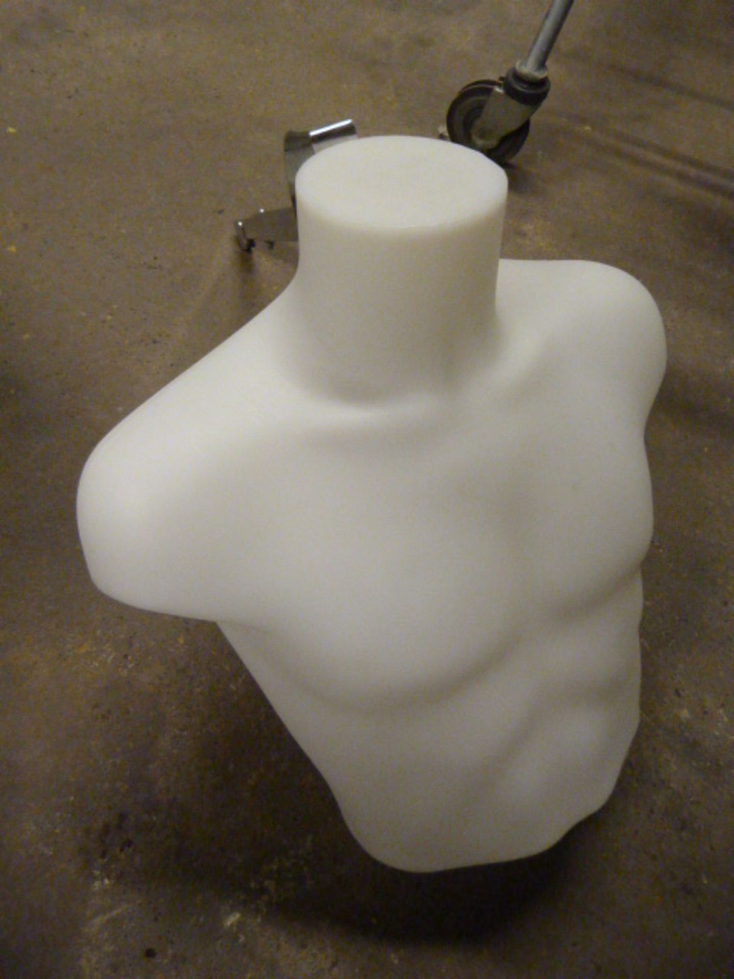 Male Mannequin Torso with Wall Bracket