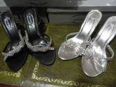 *Five Pairs of Ruby Prom "Cassandra" Prom Shoes (4