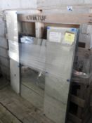 *Pallet Containing Seventeen Assorted Mirrors (Some Pre-Drilled)
