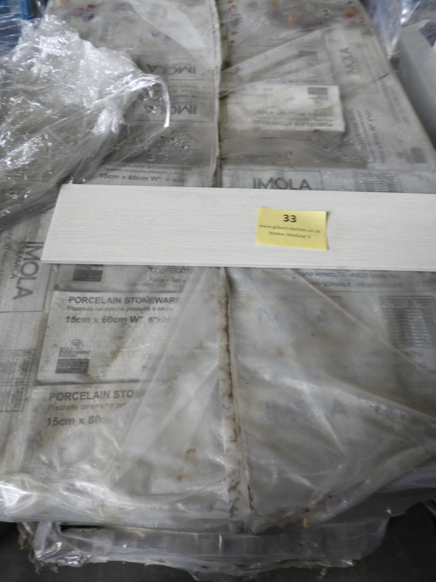 *Forty Boxes of 12 "Porcelain Stoneware" Simulated