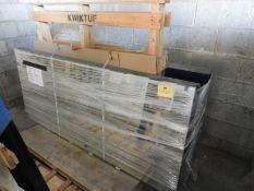 *Pallet Containing 36 Mirrored Glass Panels with Ground Edges 2110x900mm